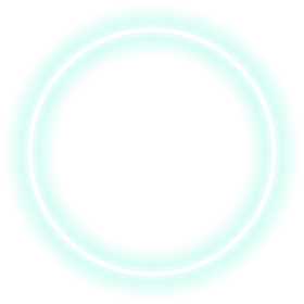 Green glowing circle