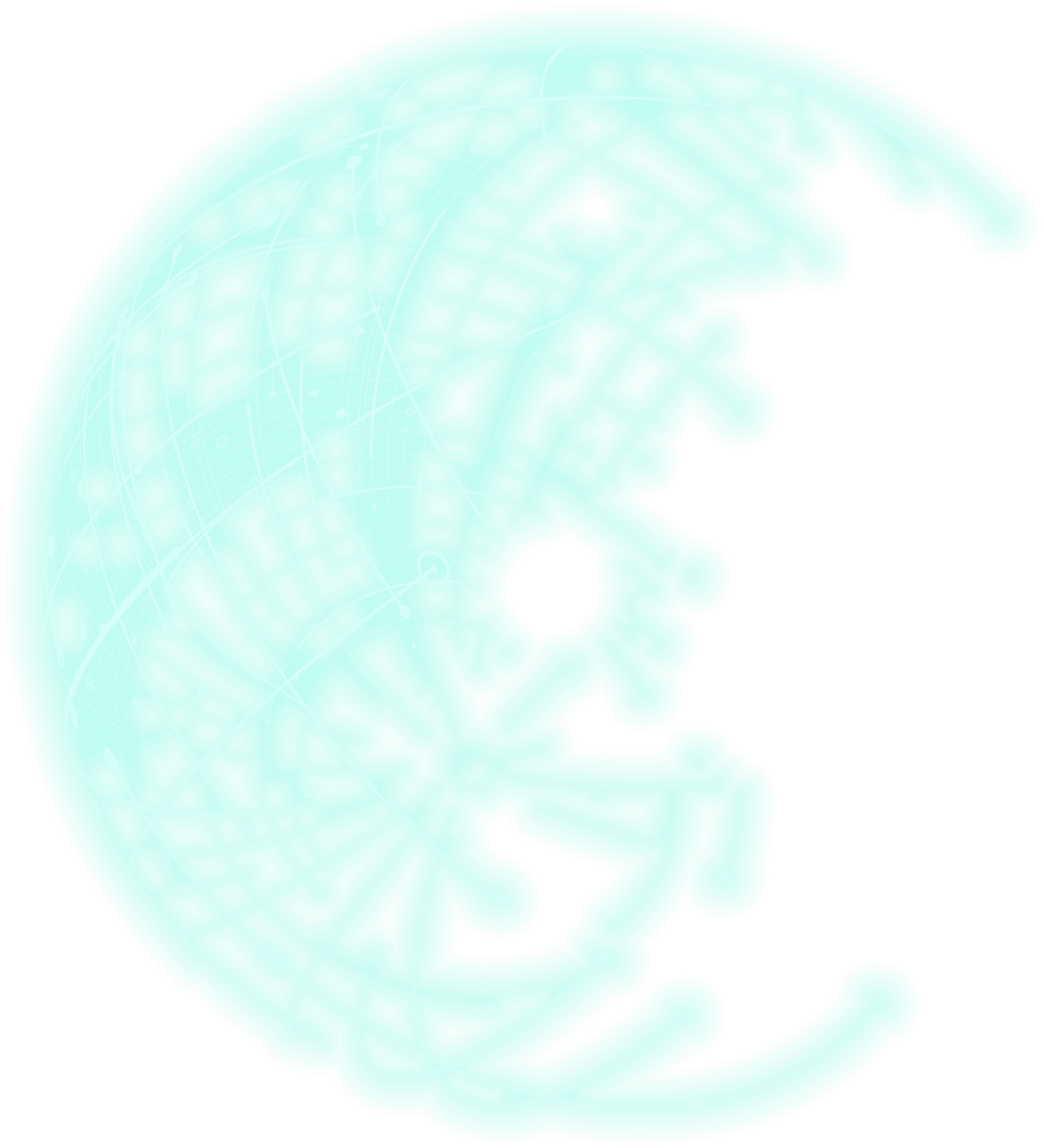 Partly formed sphere