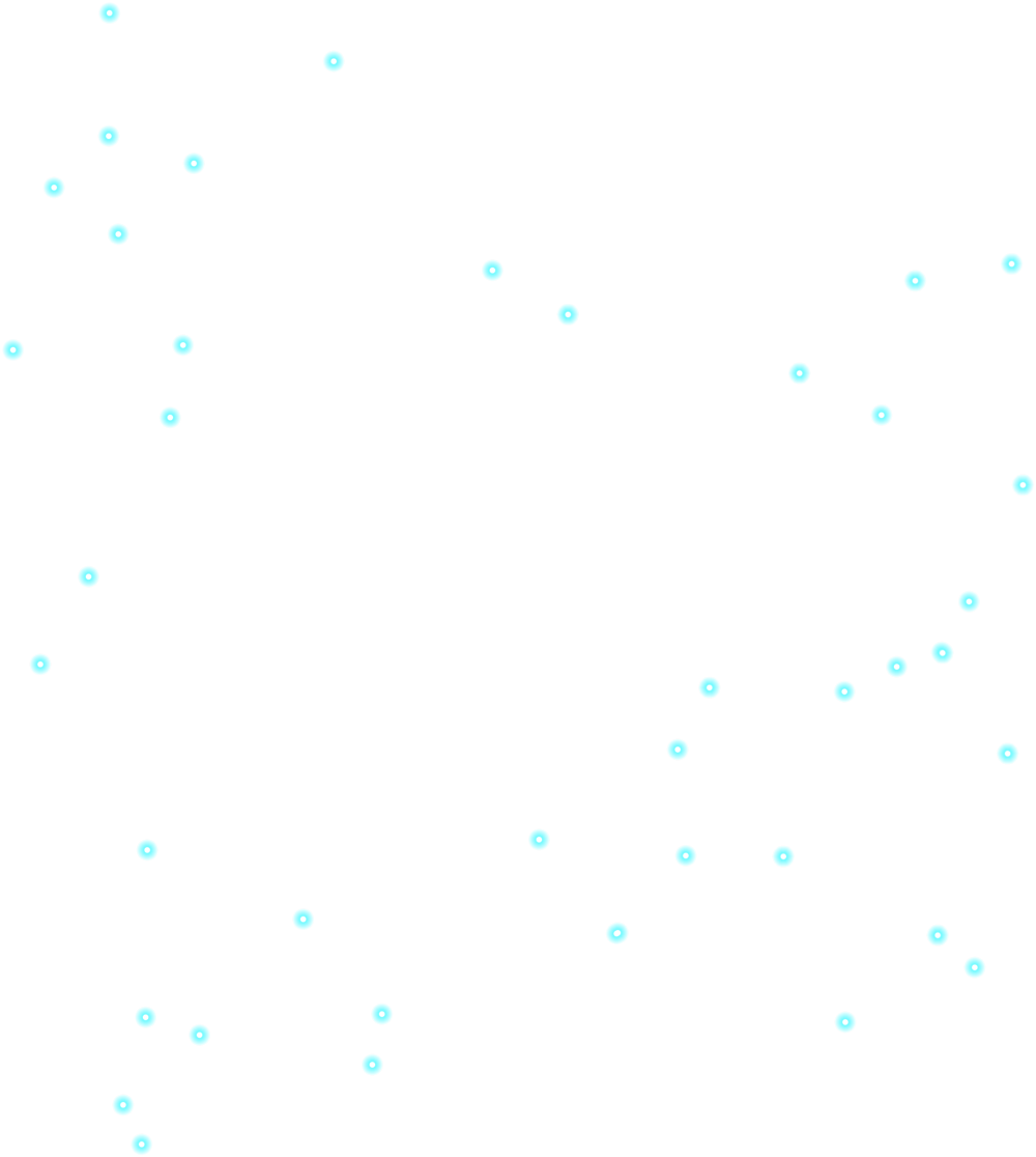 Glowing dots
