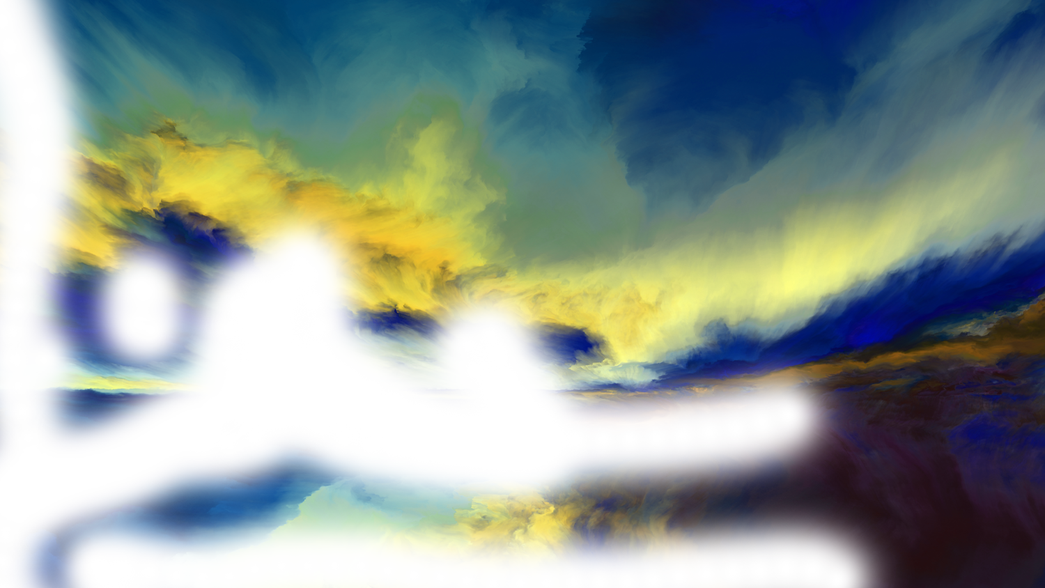 Watercolour sky