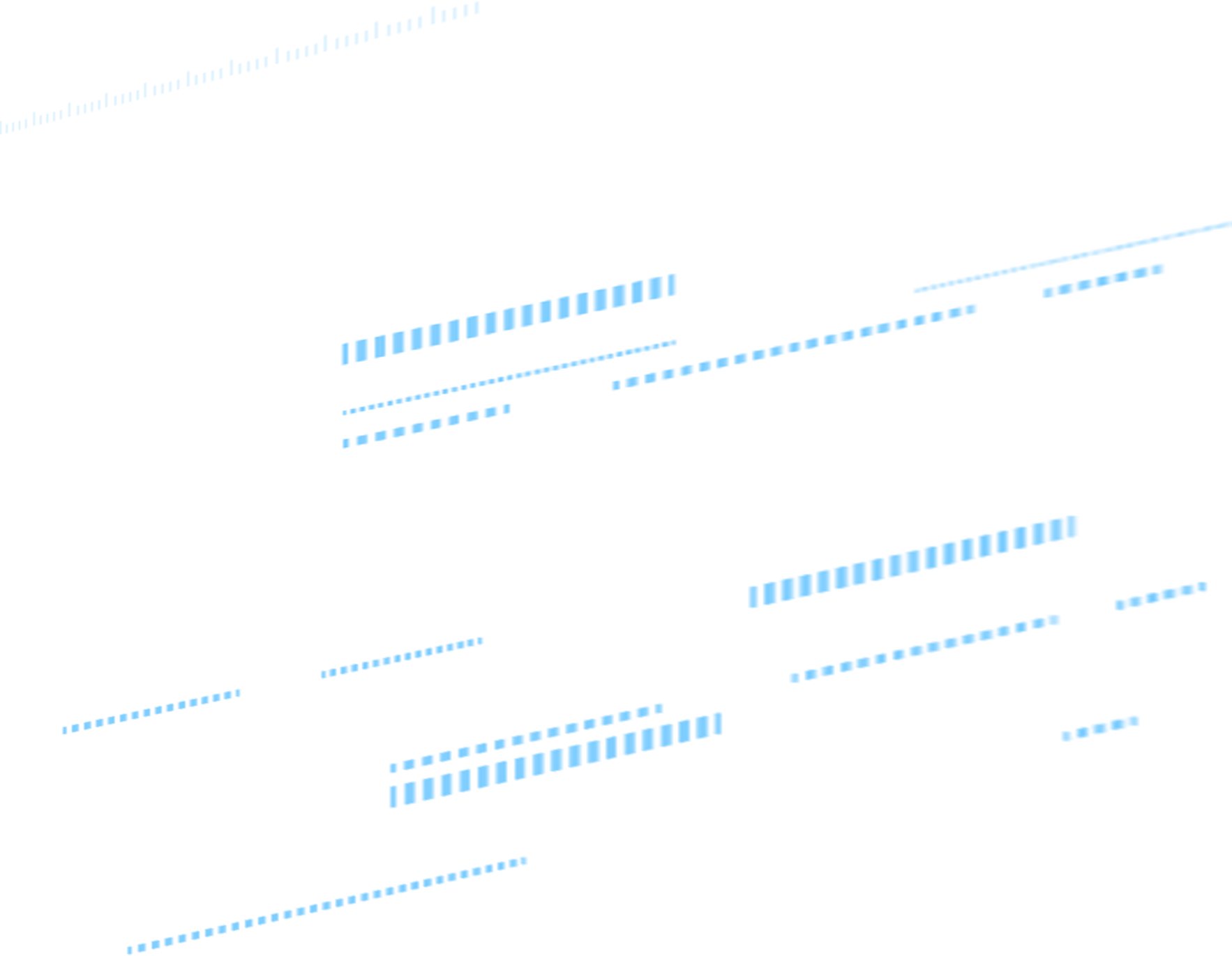 Blue tech lines